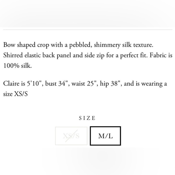 NEW Rodebjer 100% silk Emilia top - Picture 6 of 13